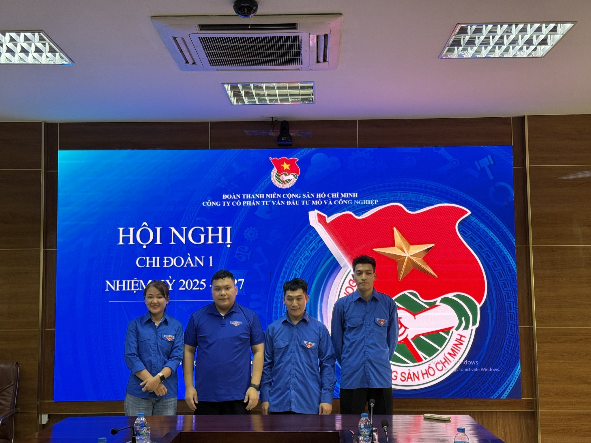 Hội nghị chi đoàn – Nhiệm kỳ 2025–2027 Đoàn Thanh niên Công ty CP Tư vấn đầu tư mỏ và công nghiệp